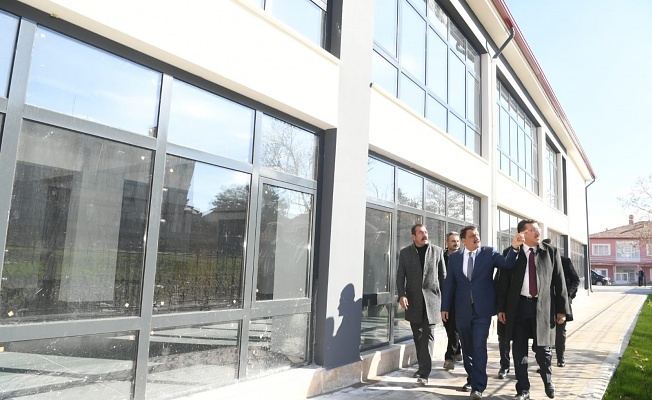 Gürkan Akçadağ Gençlik Merkezinde İncelemelerde Bulundu