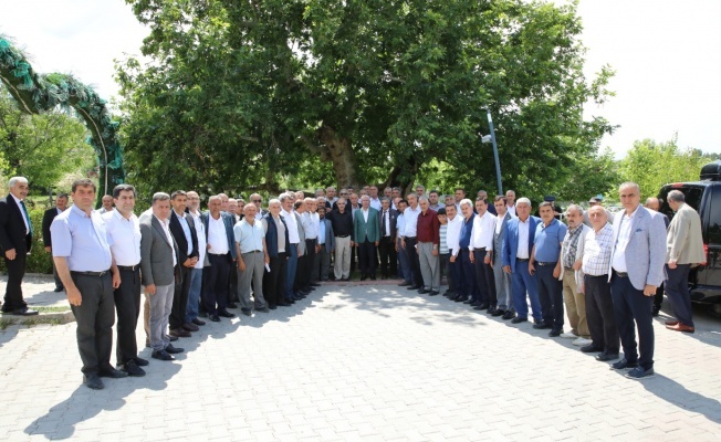 Güder Mahalle Muhtarlarıyla İstişare Etti!