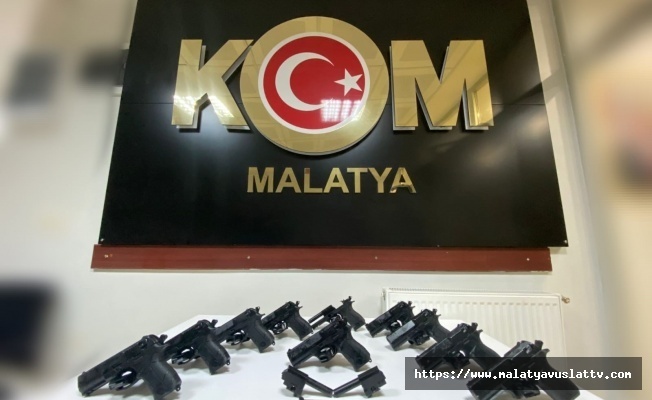 Malatyada Çok Sayıda Kaçak Silah Ele Geçirildi
