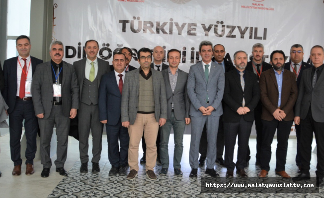 Türkiye Yüzyılı Din Öğretimi Malatya Çalıştayı Gerçekleştirildi