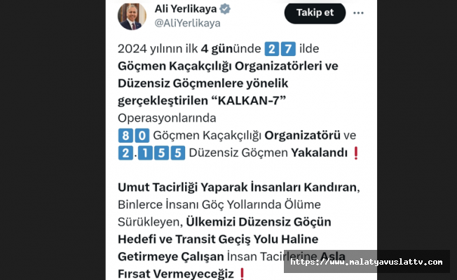 27 İlde Göçmen Kaçakçılığına Operasyon