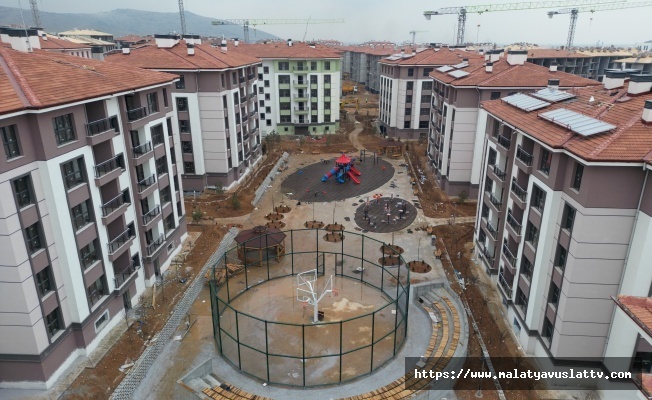 Malatyada Deprem Konutlarında Sona Gelindi