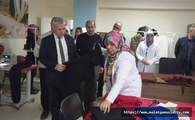 Yeşilyurt Mesleki Eğitim ve Yaşam Merkezi Kursiyerlerinden Örnek Davranış!