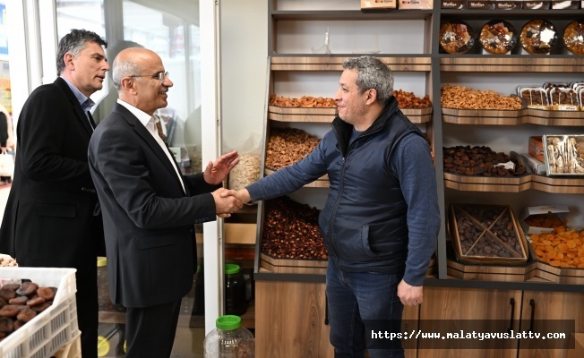 Er#039;den Geçici Ticaret Merkezine Ziyaret