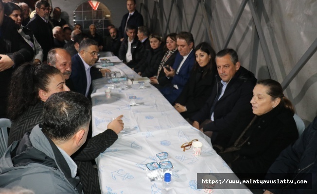 CHP Genel Başkanı Özgür Özel Malatya#039;da