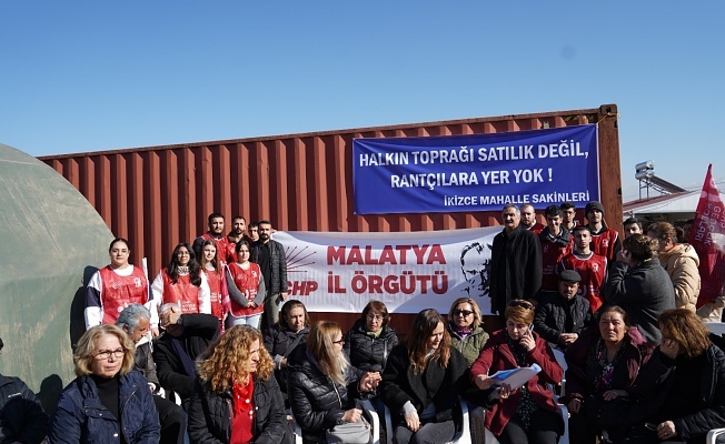 Kamulaştırmasız El Koyma Uygulamalarını Derhal Durdurun”