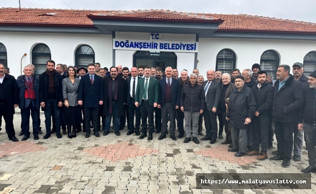 Milletvekili Veli Ağbaba: Türkiye Belediyeler Birliğinden Doğanşehire 3 Araç